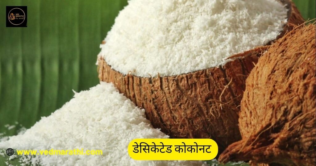 desiccated coconut